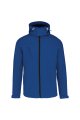 Heren Softshell Jas hooded Kariban K413 DARK ROYAL BLUE